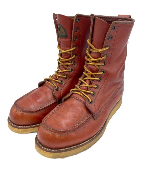 RED WING（レッドウィング）RED WING (レッドウィング) 10ホールレースアップブーツ ブラウン サイズ:US7の古着・服飾アイテム