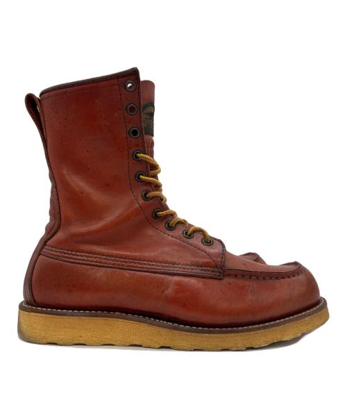 RED WING（レッドウィング）RED WING (レッドウィング) 10ホールレースアップブーツ ブラウン サイズ:US7の古着・服飾アイテム