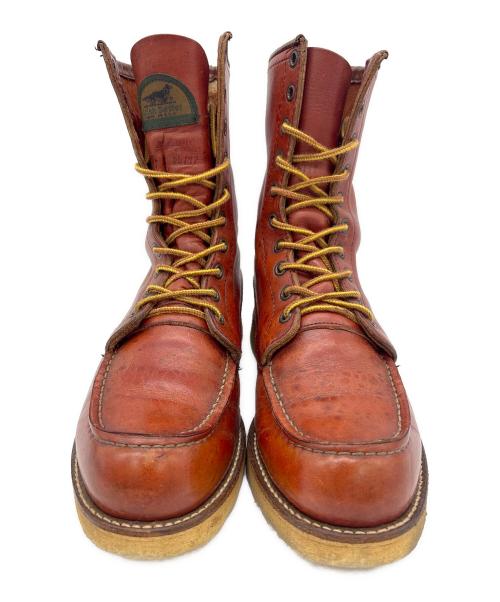 RED WING（レッドウィング）RED WING (レッドウィング) 10ホールレースアップブーツ ブラウン サイズ:US7の古着・服飾アイテム