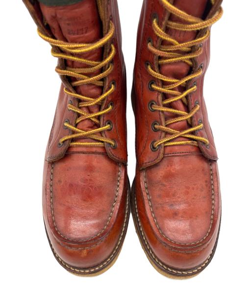 RED WING（レッドウィング）RED WING (レッドウィング) 10ホールレースアップブーツ ブラウン サイズ:US7の古着・服飾アイテム