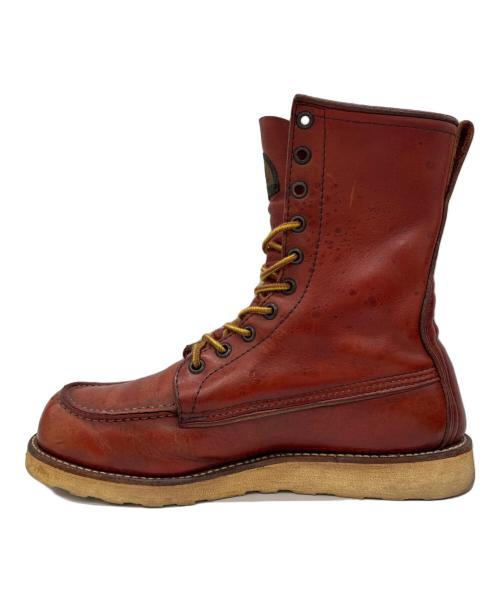 RED WING（レッドウィング）RED WING (レッドウィング) 10ホールレースアップブーツ ブラウン サイズ:US7の古着・服飾アイテム
