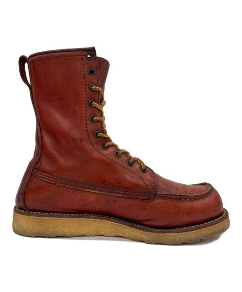 RED WING（レッドウィング）RED WING (レッドウィング) 10ホールレースアップブーツ ブラウン サイズ:US7の古着・服飾アイテム