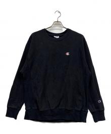 Champion（チャンピオン）の古着「リバースウィーブスウェット」｜ブラック