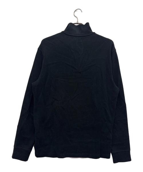 POLO RALPH LAUREN（ポロ・ラルフローレン）POLO RALPH LAUREN (ポロ・ラルフローレン) ハーフジップニット ブラック サイズ:Mの古着・服飾アイテム