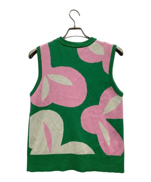 marimekko（マリメッコ）marimekko (マリメッコ) ニットベスト マルチカラー サイズ:Sの古着・服飾アイテム