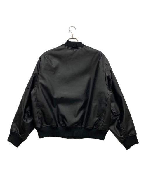 BAYFLOW（ベイフロー）BAYFLOW (ベイフロー) フェイクレザージャケット ブラック サイズ:3 未使用品の古着・服飾アイテム