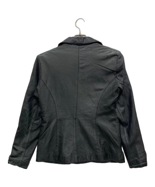 PELLE STUDIO（ペレ スタジオ）PELLE STUDIO (ペレ スタジオ) レザージャケット ブラック サイズ:Sの古着・服飾アイテム