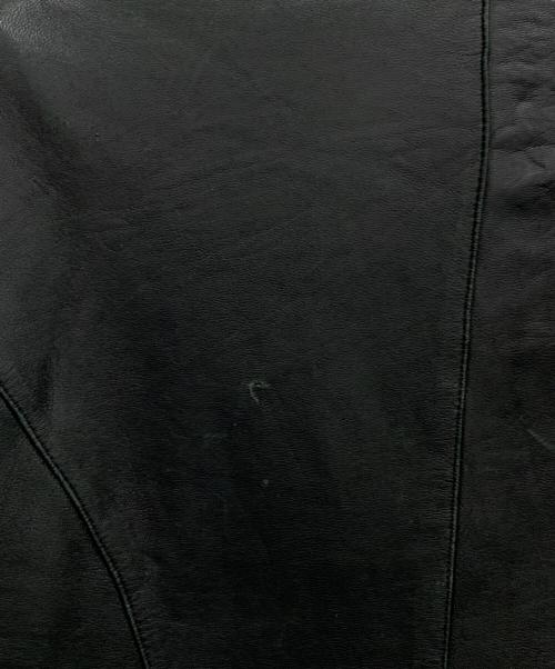 PELLE STUDIO（ペレ スタジオ）PELLE STUDIO (ペレ スタジオ) レザージャケット ブラック サイズ:Sの古着・服飾アイテム