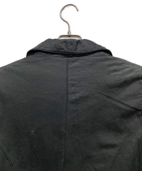 PELLE STUDIO（ペレ スタジオ）PELLE STUDIO (ペレ スタジオ) レザージャケット ブラック サイズ:Sの古着・服飾アイテム