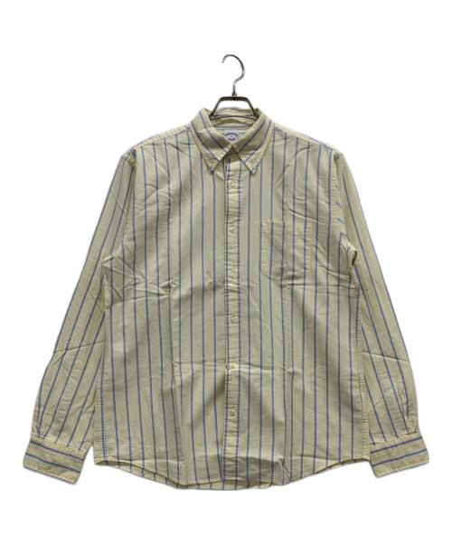 BROOKS BROTHERS（ブルックスブラザーズ）BROOKS BROTHERS (ブルックスブラザーズ) 長袖シャツ イエロー×ブルー サイズ:M 未使用品の古着・服飾アイテム