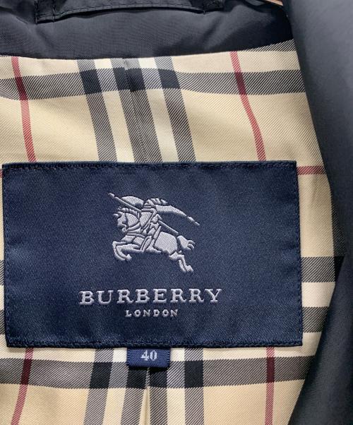 BURBERRY LONDON（バーバリーロンドン）BURBERRY LONDON (バーバリーロンドン) 中綿コート ネイビー サイズ:40の古着・服飾アイテム