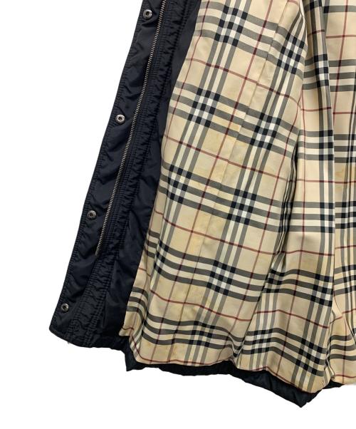 BURBERRY LONDON（バーバリーロンドン）BURBERRY LONDON (バーバリーロンドン) 中綿コート ネイビー サイズ:40の古着・服飾アイテム