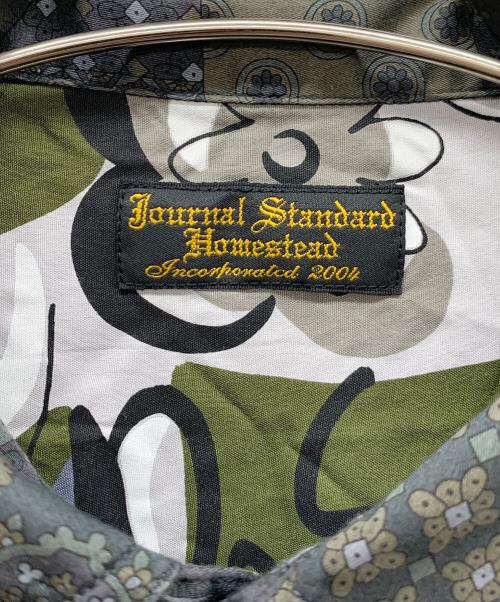 J.S.Homested（ジャーナルスタンダードホームステッド）J.S.Homested (ジャーナルスタンダードホームステッド) パッチワークシャツ マルチカラー サイズ:Lの古着・服飾アイテム