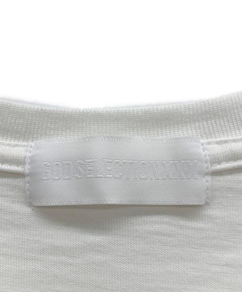 GOD SELECTION XXX（ゴッド セレクション トリプルエックス）GOD SELECTION XXX (ゴッド セレクション トリプルエックス) プリントTシャツ ホワイト サイズ:Mの古着・服飾アイテム