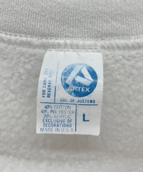 ArteX（アルテックス）ArteX (アルテックス) 裏起毛スウェット ホワイト サイズ:Lの古着・服飾アイテム