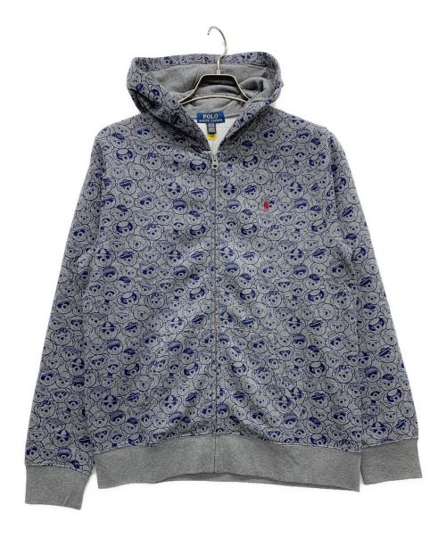 POLO RALPH LAUREN（ポロ・ラルフローレン）POLO RALPH LAUREN (ポロ・ラルフローレン) ジップパーカー グレー サイズ:XL 未使用品の古着・服飾アイテム
