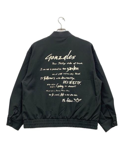 MARK GONZALES（マーク・ゴンザレス）MARK GONZALES (マーク・ゴンザレス) ジップブルゾン ブラック サイズ:Mの古着・服飾アイテム
