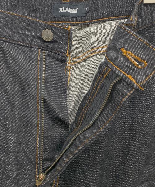 X-LARGE（エクストララージ）X-LARGE (エクストララージ) デニムペインターパンツ ブラック サイズ:36の古着・服飾アイテム