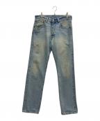 LEVI'Sリーバイス）の古着「ストレートデニムパンツ」｜ブルー