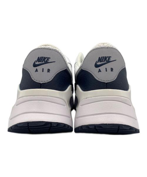 NIKE（ナイキ）NIKE (ナイキ) AIR MAX SYSTM ホワイト×ネイビー サイズ:28.5の古着・服飾アイテム