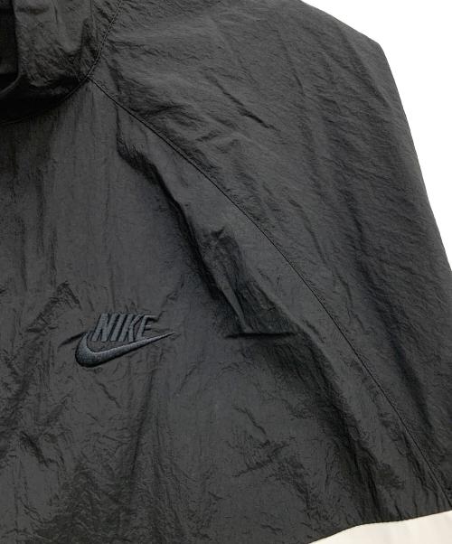 NIKE（ナイキ）NIKE (ナイキ) ウーブンジャケット ブラック×ホワイト サイズ:XLの古着・服飾アイテム