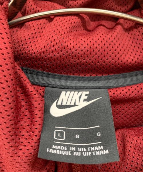 NIKE（ナイキ）NIKE (ナイキ) ウィンドランナーシェルパフリースジャケット レッド サイズ:Lの古着・服飾アイテム