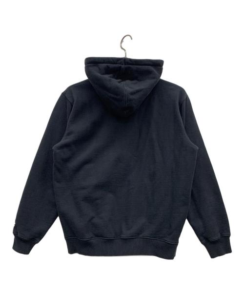 Champion（チャンピオン）Champion (チャンピオン) SUPREME (シュプリーム) プルオーバーパーカー ブラック サイズ:MEDIUMの古着・服飾アイテム