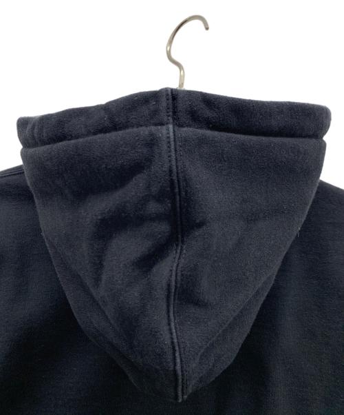 Champion（チャンピオン）Champion (チャンピオン) SUPREME (シュプリーム) プルオーバーパーカー ブラック サイズ:MEDIUMの古着・服飾アイテム