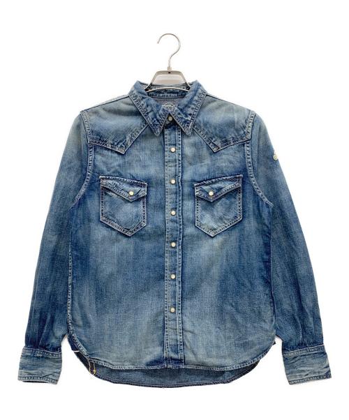 TMT（ティーエムティー）TMT (ティーエムティー) デニムシャツ ブルー サイズ:S 未使用品の古着・服飾アイテム