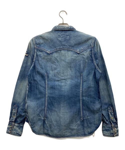 TMT（ティーエムティー）TMT (ティーエムティー) デニムシャツ ブルー サイズ:S 未使用品の古着・服飾アイテム