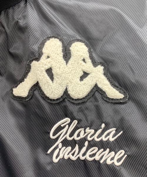 KAPPA（カッパ）KAPPA (カッパ) スタジャン TIME OF OUR 1969 - OMINI - 2010 ブラック サイズ:Lの古着・服飾アイテム