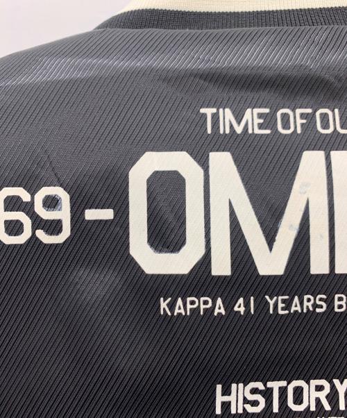 KAPPA（カッパ）KAPPA (カッパ) スタジャン TIME OF OUR 1969 - OMINI - 2010 ブラック サイズ:Lの古着・服飾アイテム