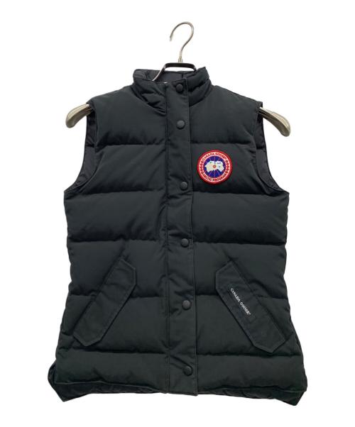 CANADA GOOSE（カナダグース）CANADA GOOSE (カナダグース) FREESTYLE VEST ブラック サイズ:XSの古着・服飾アイテム
