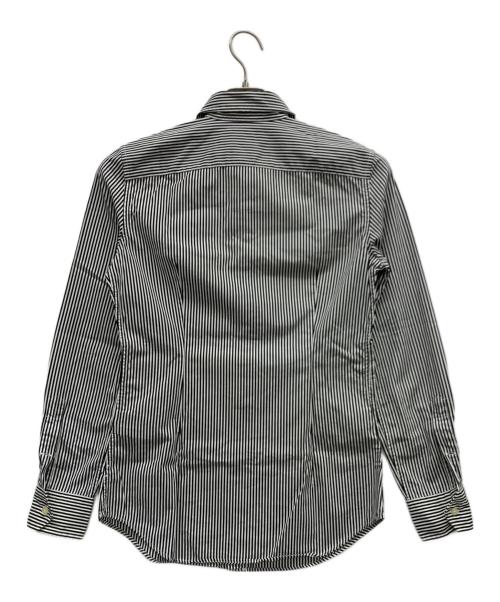 POLO RALPH LAUREN（ポロ・ラルフローレン）POLO RALPH LAUREN (ポロ・ラルフローレン) 長袖シャツ ブラック×ホワイト サイズ:2の古着・服飾アイテム