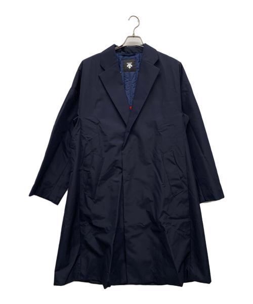 DESCENTE（デサント）DESCENTE (デサント) チェスターコート ネイビー サイズ:LL 未使用品の古着・服飾アイテム