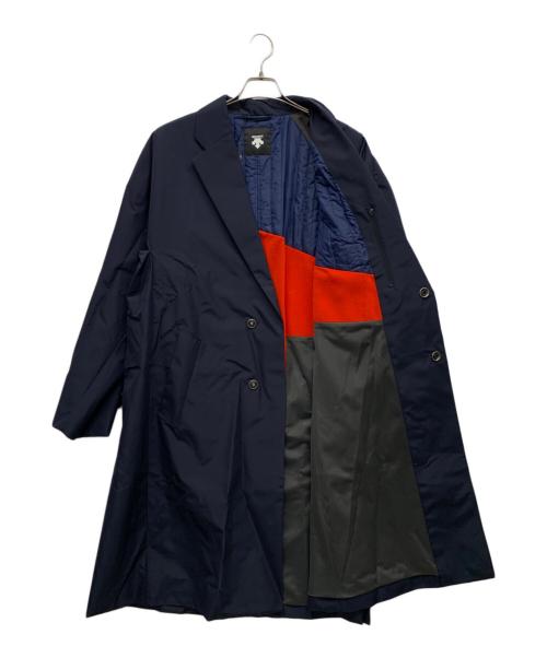 DESCENTE（デサント）DESCENTE (デサント) チェスターコート ネイビー サイズ:LL 未使用品の古着・服飾アイテム