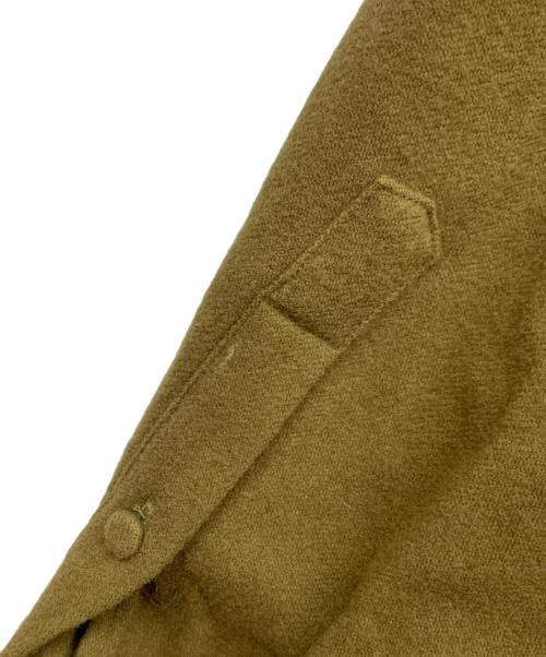AURALEE（オーラリー）AURALEE (オーラリー) SUPER SOFT WOOL FLANNEL ZIP SHIRTS カーキ サイズ:4の古着・服飾アイテム