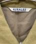 AURALEE (オーラリー) SUPER SOFT WOOL FLANNEL ZIP SHIRTS カーキ サイズ:4：17000円