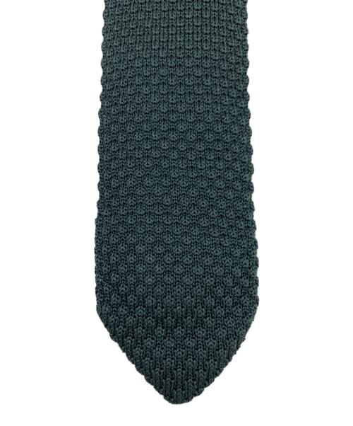 VISVIM（ビズビム）VISVIM (ビズビム) SILK KNIT TIE グリーン サイズ:表記無しの古着・服飾アイテム