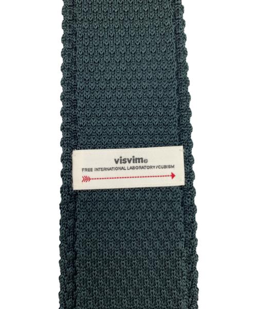 VISVIM（ビズビム）VISVIM (ビズビム) SILK KNIT TIE グリーン サイズ:表記無しの古着・服飾アイテム