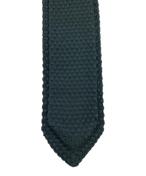 VISVIM（ビズビム）VISVIM (ビズビム) SILK KNIT TIE グリーン サイズ:表記無しの古着・服飾アイテム