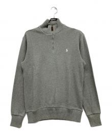 POLO BY RALPH LAUREN（ポロ バイ ラルフローレン）の古着「ハーフジップニット」｜グレー
