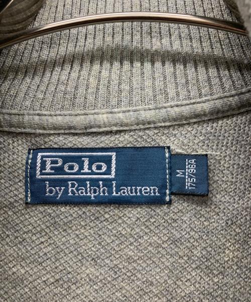 POLO BY RALPH LAUREN（ポロ バイ ラルフローレン）POLO BY RALPH LAUREN (ポロ バイ ラルフローレン) ハーフジップニット グレー サイズ:Mの古着・服飾アイテム