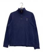 POLO BY RALPH LAURENポロ バイ ラルフローレン）の古着「ハーフジップスウェット」｜ブルー