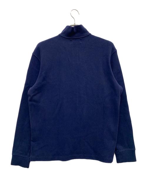 POLO BY RALPH LAUREN（ポロ バイ ラルフローレン）POLO BY RALPH LAUREN (ポロ バイ ラルフローレン) ハーフジップスウェット ブルー サイズ:Mの古着・服飾アイテム