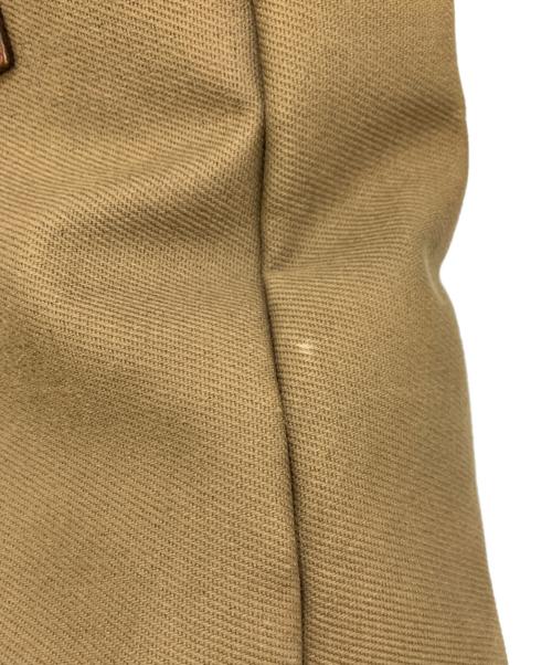 POLO RALPH LAUREN（ポロ・ラルフローレン）POLO RALPH LAUREN (ポロ・ラルフローレン) トートバッグ カーキ×ブラウンの古着・服飾アイテム