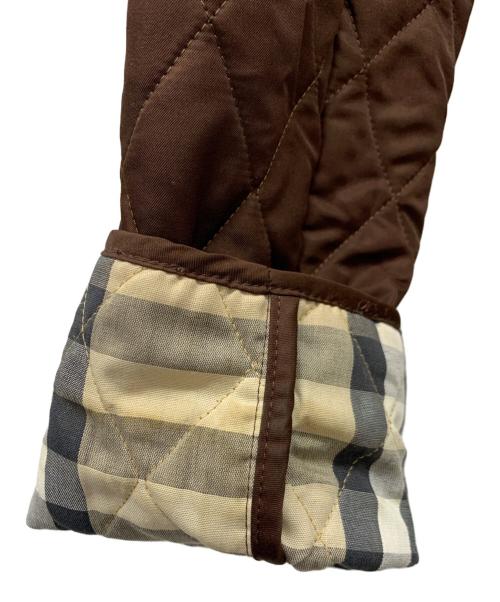 BURBERRY LONDON（バーバリーロンドン）BURBERRY LONDON (バーバリーロンドン) キルティングジャケット ブラウン サイズ:表記無しの古着・服飾アイテム