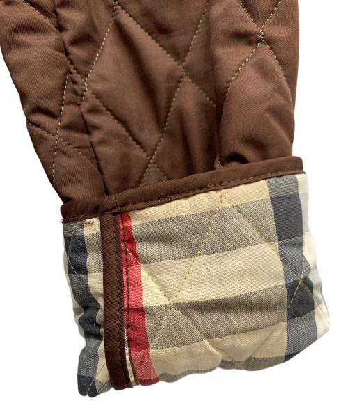 BURBERRY LONDON（バーバリーロンドン）BURBERRY LONDON (バーバリーロンドン) キルティングジャケット ブラウン サイズ:表記無しの古着・服飾アイテム