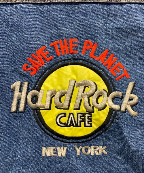 Hard Rock cafe（ハードロックカフェ）Hard Rock cafe (ハードロックカフェ) デニムジャケット ブルー サイズ:XLの古着・服飾アイテム