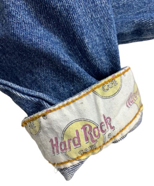 Hard Rock cafe（ハードロックカフェ）Hard Rock cafe (ハードロックカフェ) デニムジャケット ブルー サイズ:XLの古着・服飾アイテム